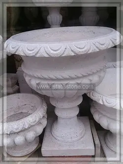 گلدان سنگی قطر 60