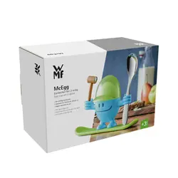 جا تخم مرغی وی ام اف | WMF Egg cup set McEgg with spoon, blue 2-piece