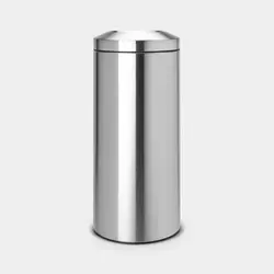 سطل زباله 30 لیتر استیل مات برابانتیا | Brabantia FLAME GUARD WASTE PAPER BIN