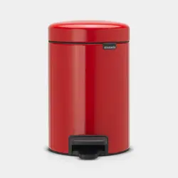 سطل زباله 3 لیتر قرمز برابانتیا | Brabantia NEWICON PEDAL BIN