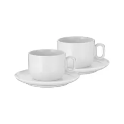 ست فنجان چای 2 تایی وی ام اف | WMF BARISTA CAPPUCCINO SET
