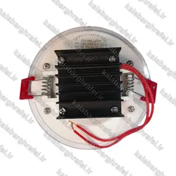 پنل دور شیشه ای 7 وات توکار شاه چراغ