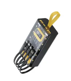 پاور بانک 20000 میلی‌آمپر ساعت Green Lion مدل Transparent Pro