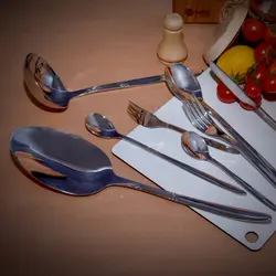 سرویس قاشق و چنگال 39 پارچه مدل DF051 - ام جی اس