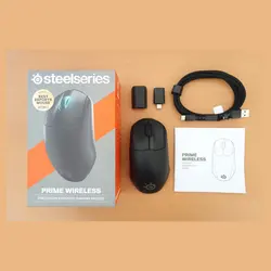 ماوس بی سیم مخصوص بازی استیل سریز مدل SteelSeries Prime Wireless