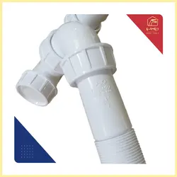 قیمت خرید سیفون دولگنه فانتزی کمجا با سرریز سینی مهر - خونه ابزار