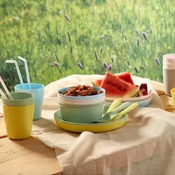 قاشق و چنگال 36 تکه کودک ایکیا مدل IKEA-KALAS