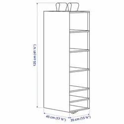 نظم دهنده 6 طبقه ایکیا مدل IKEA-SKUBB