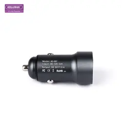 شارژر فندکی 22 وات کلومن مدل KC-C07 به همراه کابل تبدیل USB-C