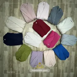 حوله تن پوش یقه آرشال |‌مدل ۱۰۰۴Arshal collared bamboo body towel | Model 1004
