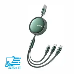 کابل شارژ هیسکا LX-10 سه کاره