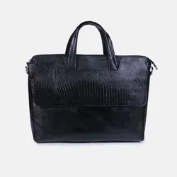 کیف چرم اداری وکیل طرح دار