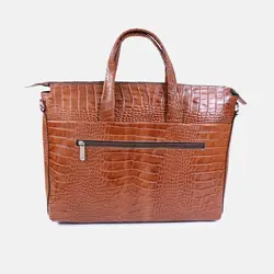 کیف چرم اداری وکیل طرح دار