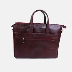 کیف چرم اداری وکیل طرح دار