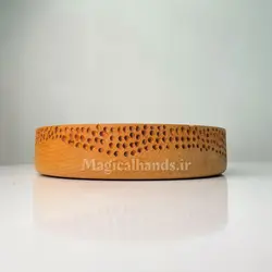 آجیل خوری چوبی مدل بلوط چوب راش کد kn45