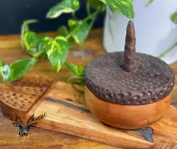 تخته سرو و جاشکلاتی چوبی بلوط کدKS25