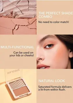 پالت رژگونه و هایلایتر شیگلم