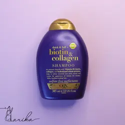 شامپو ضدریزش بیوتین و کلاژن اوجی ایکس بنفش ogx