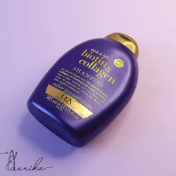 شامپو ضدریزش بیوتین و کلاژن اوجی ایکس بنفش ogx