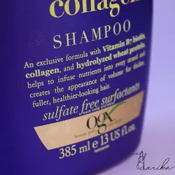 شامپو ضدریزش بیوتین و کلاژن اوجی ایکس بنفش ogx