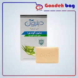 صابون دیترون آبرسان Ditron آلوئه ورا مناسب پوست‌های حساس وزن 110گرم