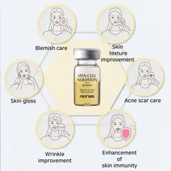 کوکتل روشن کننده و ضد چروک ویتاسل سلول بنیادی روناس