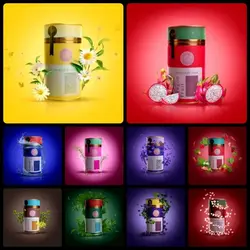 ماسک پودری هیدروژلی هایلایف در 10 رایحه