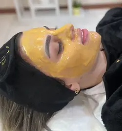 ماسک هیدروژلی طلا 24K برند premier beauty face