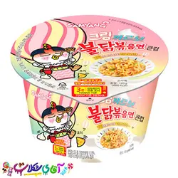 نودل کره ای کاسه ای سامیانگ کاربو خامه ای - آقای شکلات ایران