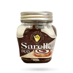 شکلات صبحانه سارلا دو رنگ شیری شکلاتی - آقای شکلات ایران