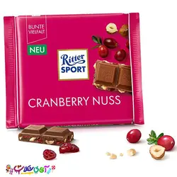 شکلات تخته ای فندق کرنبری ریتر اسپرت - آقای شکلات ایران