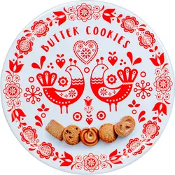 بیسکوییت فلزی متئو طرح پرنده - آقای شکلات ایران