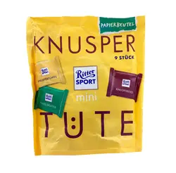 شکلات مینی پاکتی زرد ریتر اسپرت 150 گرم - آقای شکلات ایران