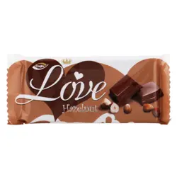 شکلات تخته ای فندقی لاو چاگلا - آقای شکلات ایران