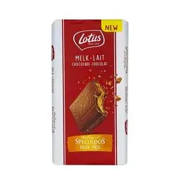 شکلات تخته ای با تیکه بیسکوییت لوتوس - آقای شکلات ایران