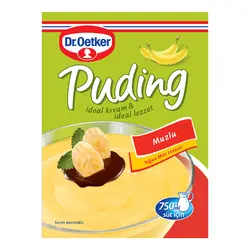 پودینگ موز شکلات دکتر اتکر - آقای شکلات ایران