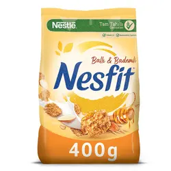 کورن فلکس رژیمی نسفیت بادام عسل نایلونی 400 گرم - آقای شکلات ایران