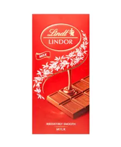 شکلات تخته ای شکلاتی لیندور 100 گرم - آقای شکلات ایران