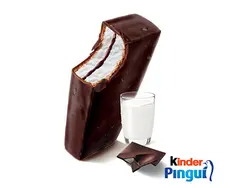 کیک بستنی کیندر پینگو - آقای شکلات ایران