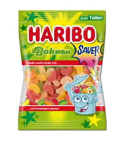 پاستیل هاریبو آلمانی لوبیایی ترش 175 گرم - آقای شکلات ایران