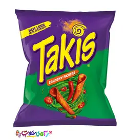 چیپس تاکیس کرانچی فاجیتاس Takis Crunchy fajitas - آقای شکلات ایران