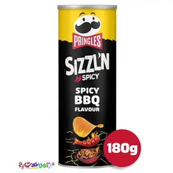 چیپس پرینگلز باربیکیو تند SIZZLN