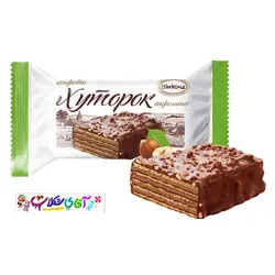 ویفر روسی فندق بادام بزرگ