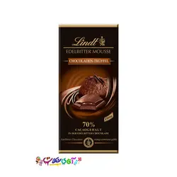 شکلات تخته ای لینت موس چاکلت ترافل تلخ 70 درصد