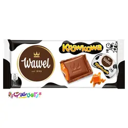 شکلات تخته ای واول با طعم کارامل