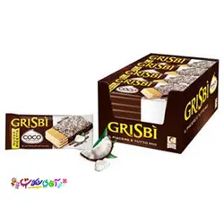 ویفر نارگیلی کریسبی 30 گرم Grisbi
