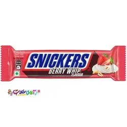 شکلات اسنیکرز با طعم کرم و توت فرنگی Berry Whip