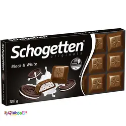 شکلات تخته ای شگوتن بلک اند وایت آلمان  Schogette