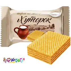میکس ویفر روسی شیری کاپوچینو بادام زمینی (200 گرم)