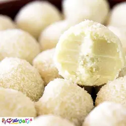 شکلات ترافل نارگیلی آنیش ( 200 گرم )